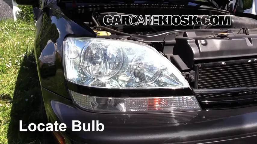 2003 Lexus RX300 3.0L V6 Lights Turn Signal - Front (replace bulb)